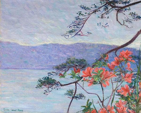 Lilla Cabot Perry Suruga Bay, Azaleas,